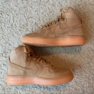 Nike High Top Air Force 1 Wheats